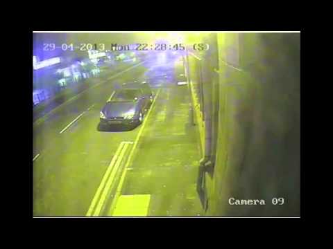 BREAKING NEWS: CCTV shows man running from pensioner murder scene