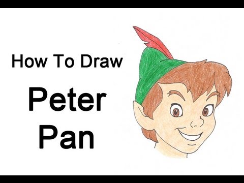 how to draw peter pan