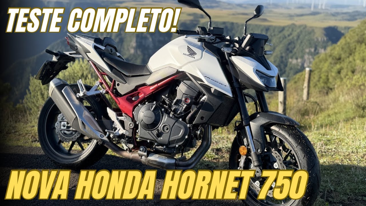 NOVA HONDA HORNET 750: perdeu o brilho do passado?
