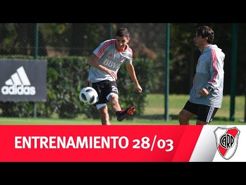 Entrenamiento del 28/03 en River Camp