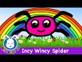 Incy Wincy Spider (itsy bitsy spider) - classic nursery rhymes