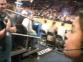 Boy juggling at Madison Square Garden for Knicks Game