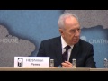 President Peres Speaks on Iran and Security Threats Facing Israel Chatham House UK 30 March 2011
