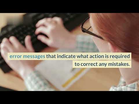 How to implement WCAG 2.1 guideline 3.3 Input Assistance