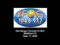 Wildpitch.TV on KFOG Radio