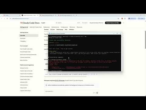 Claude Code Essentials - Install CLI PowerShell Follow Along