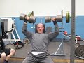 Pystypunnerrus 40kg käsipainoilla 17.11.08