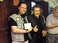 Miguel Ríos recibe el CD de SAÑA