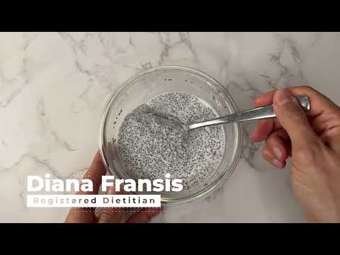 Mango Coconut Chia Pudding