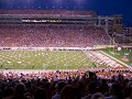 Longhorn Band at halftime