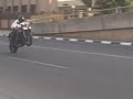 doin a wheelie
