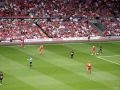 Glen Johnson's first touch at anfield for liverpool