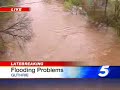 Cottonwood Creek Floods In Guthrie