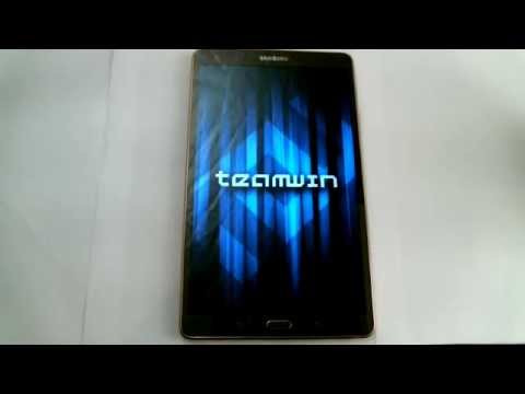 Samsung Galaxy Tab SM-T700 flashing Cyanogenmod 12