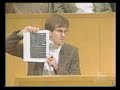Crazy Guy at Public Meeting