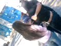 mah e mandinha no poste