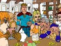 Jugadores en taberna - Pub gamblers