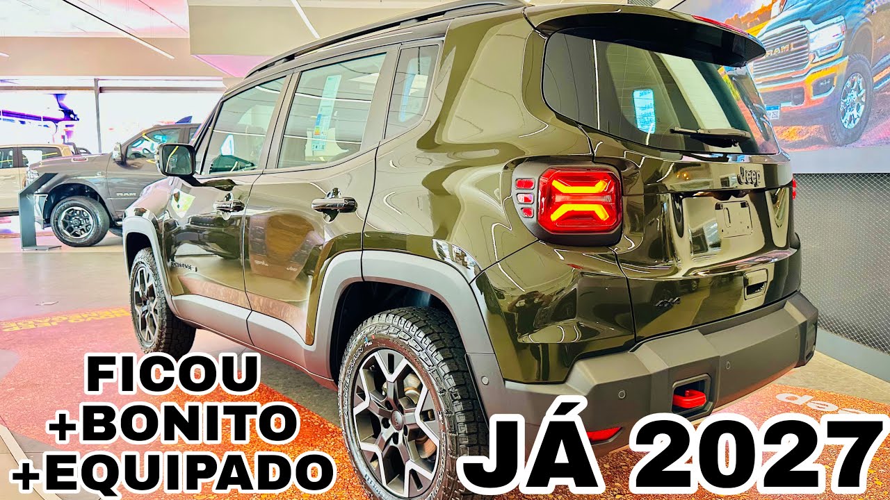 LANÇAMENTO JEEP RENEGADE WILLYS 4X4 2027 EM DETALHES | JEEP CORRIGIU OS PÊNALTIS DESSE CARRO!!
