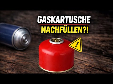 Gaskartusche nachfüllen? Geht das?