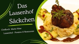 Laasenhof - Säckchen | Gefüllte Rinderroulade mit Zwiebeln, Gewürzgurke und Speck