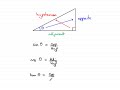 In this tutorial you are shown how the sin, cos and tan ratios compare two sides of a right angled triangle.. You need to know this before calculating lengths and angles of right angled triangles. To see this video and other go to ExamSolutions at www.examsolutions.co.uk
