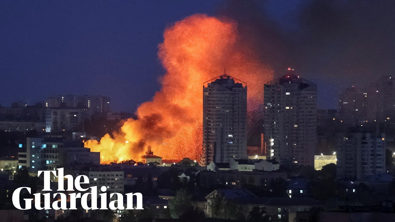 Russia launches barrage on Kyiv after vowing revenge for Ukrainian attack on bomber fleet