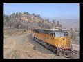 EMD SD90 MAC in the Tehachapi Hills