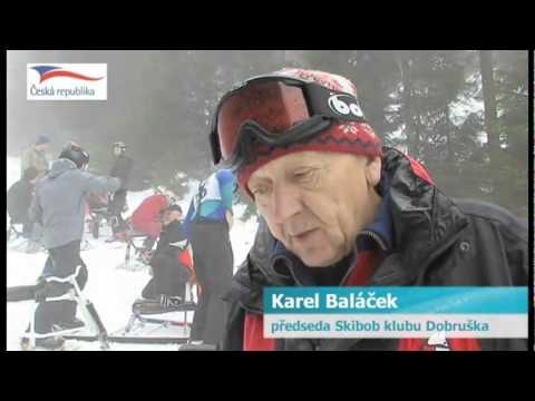 Zima v Česku - Skiareál Deštné v Orlických horách