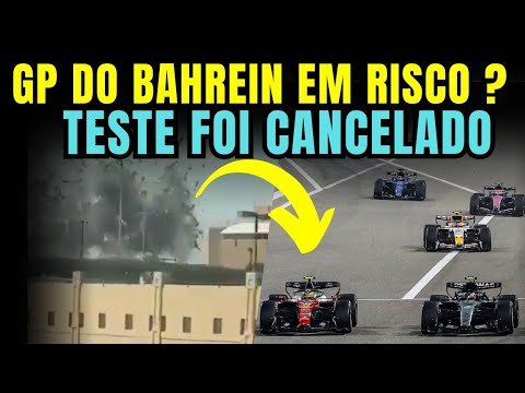 GP DO BAHREIN EM RISCO ??! TESTE CANCELADO E F1 SOLTA COMUNICADO SOBRE OS CONFLITOS NA REGIÃO