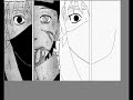 how to draw kakashi and obito on ms paint