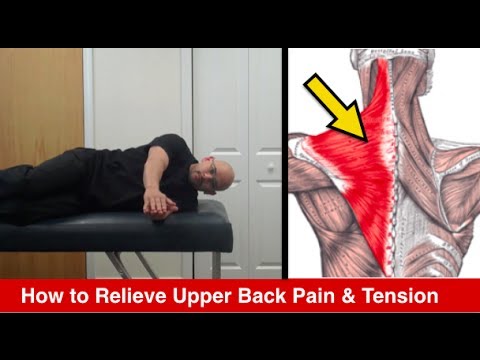 how to relieve mid back pain