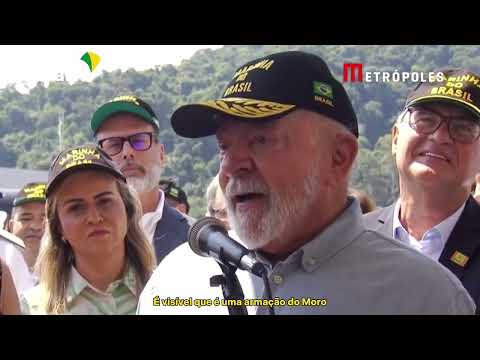 Lula diz que plano para a tacar Moro e outras autoridades é uma “armação” do ex-juiz