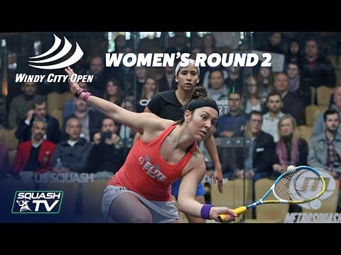 Squash: Windy City Open 2018 - Women's Rd 2 Roundup [Pt.2]
