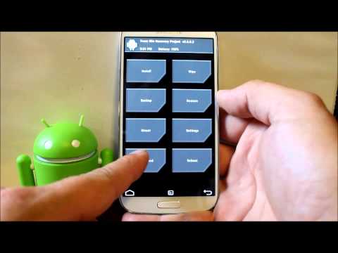 how to perform nandroid backup