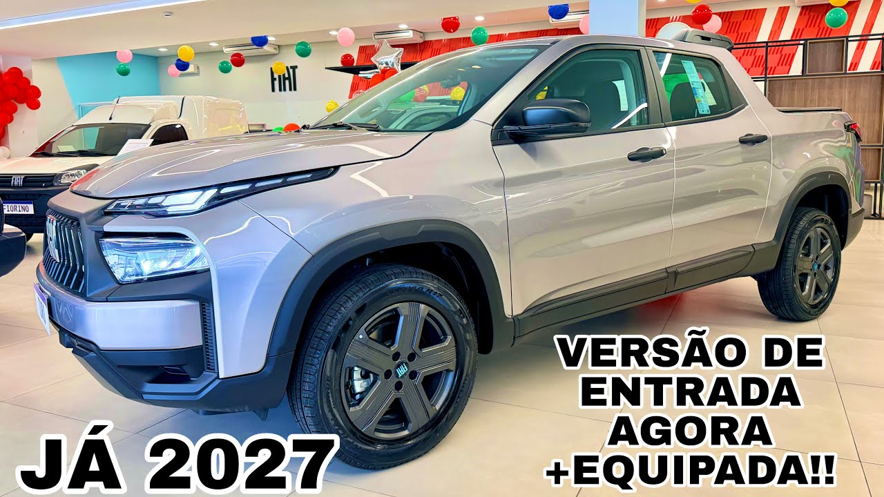 NOVÍSSIMA FIAT TORO VERSÃO DE ENTRADA ENDURANCE 2027 EM DETALHES | CHEGOU COM MUDANÇAS CONFIRA!!