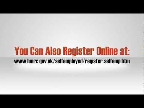 how to register to be self employed
