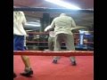 GLEASON`S GYM PAD WORK WITH REGGIE FORDE