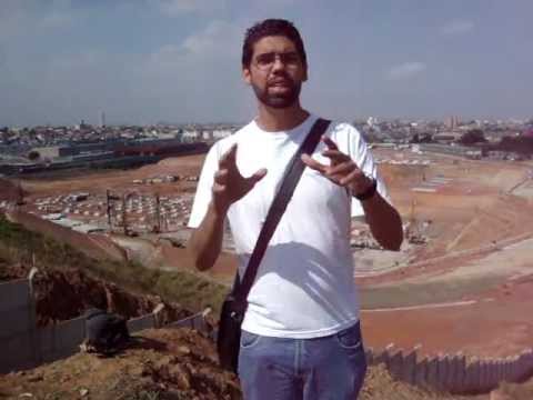Torcedor faz vídeo do andamento das obras do estádio do Corinthians - Parte 1 Torcedor faz vídeo do andamento das obras do estádio do Corinthians - Parte 1
