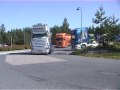 Konvooi Power Truckshow Alahärma Finland 2009 o a Scania V8