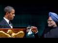President Obama Toasts Prime Minister Singh of India