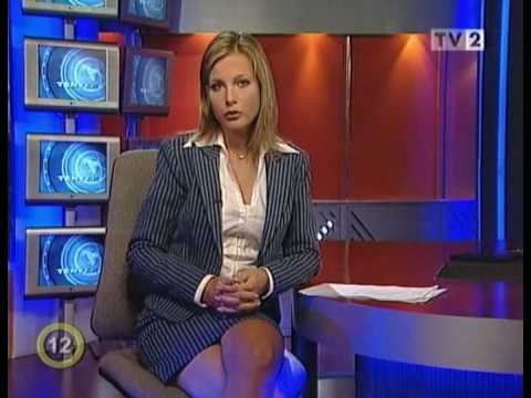 Beautiful news reporter: Andrea Várkonyi