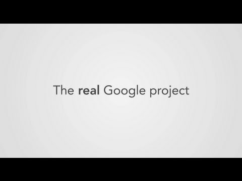 The Real Google Project (Google Glasses)
