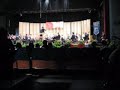 Esibizione del brano di riscaldamento 