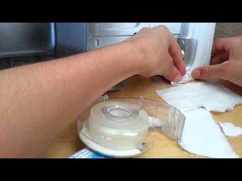 how to repair rc car body