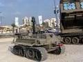 A remote-controlled UGV - Unmanned Ground Vehicle, Israel Military Weapon Technology Exhibition 2008 -17