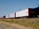 Colorful consist with GP60B and rare (ex)BN GP50!