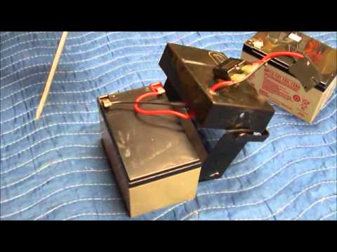 How To Change A 12 Volt Battery In A Little Tikes Hummer.wmv