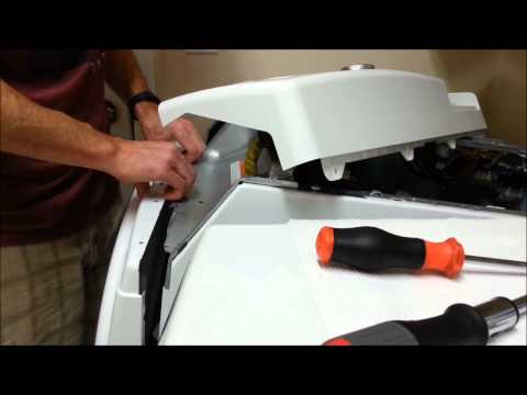 how to unclog front load washer drain