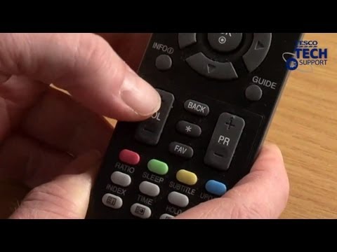 how to set universal remote