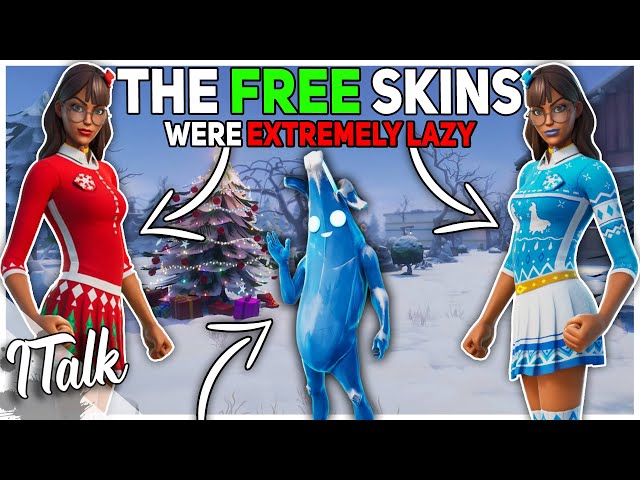 Fortnite WinterFest 2021 skins were "lazy", YouTuber explains Fortnite WinterFest 2021 skins were "lazy", YouTuber explains